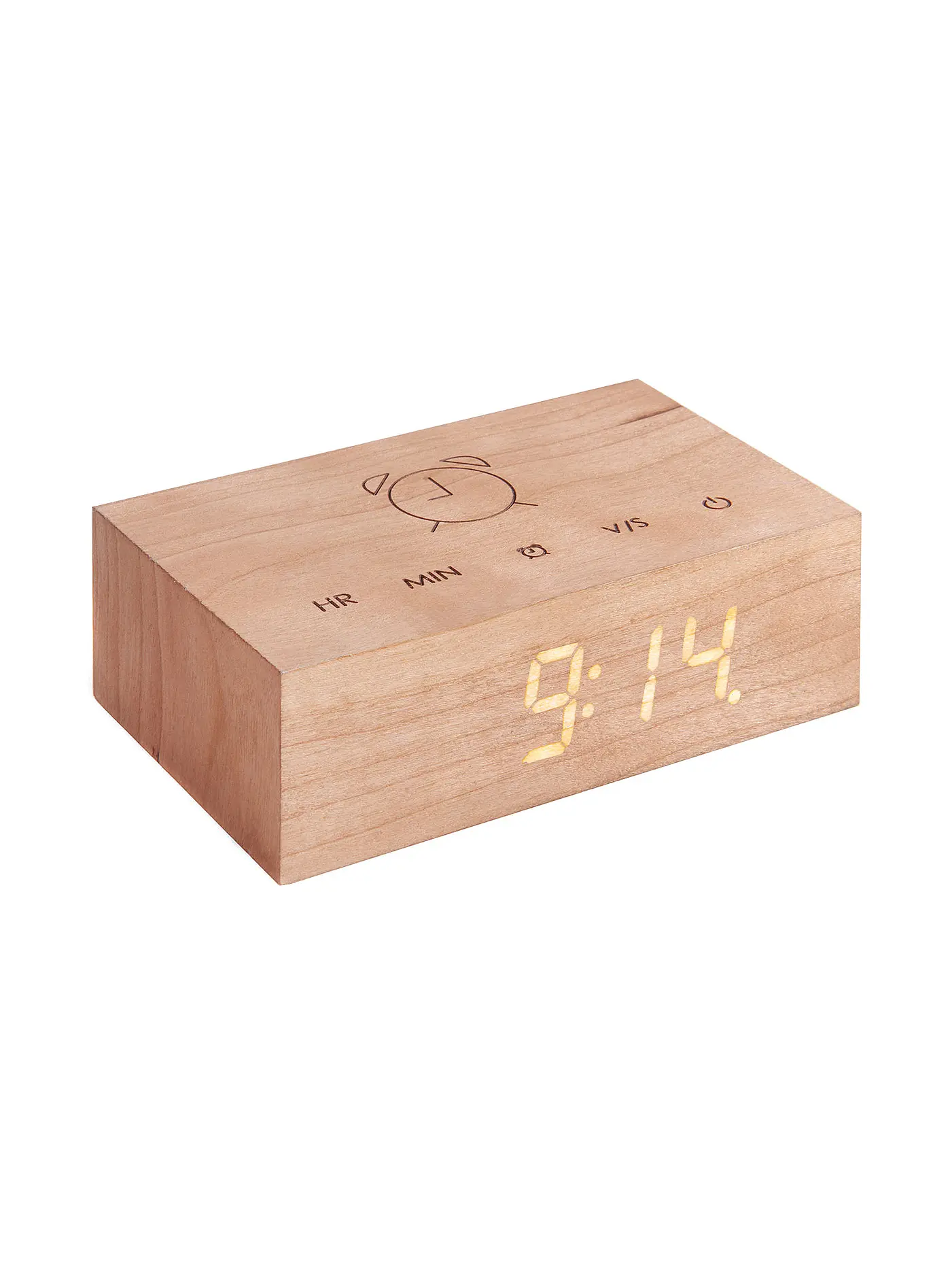 GINGKO | Flip Click Clock Black | rot